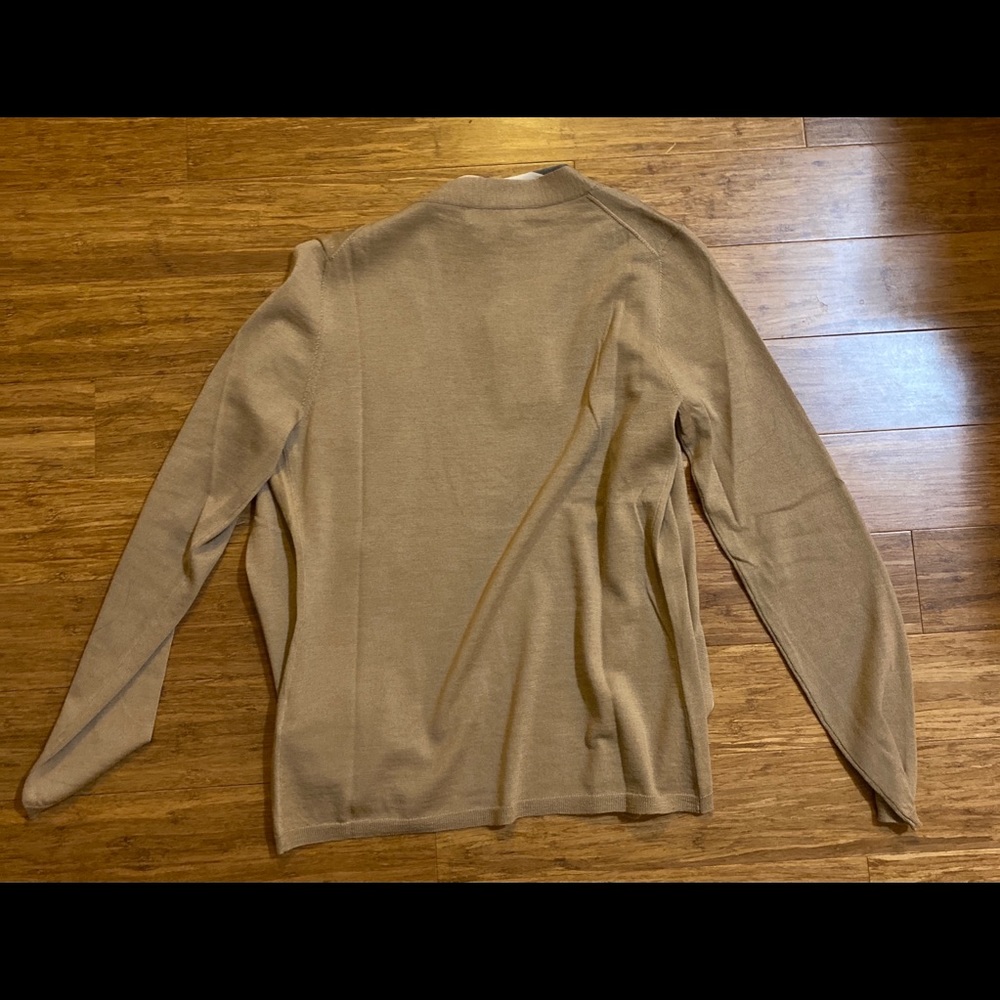 Burberry wool Cardigan With Decorative Inserts size M - Picture 5 of 5